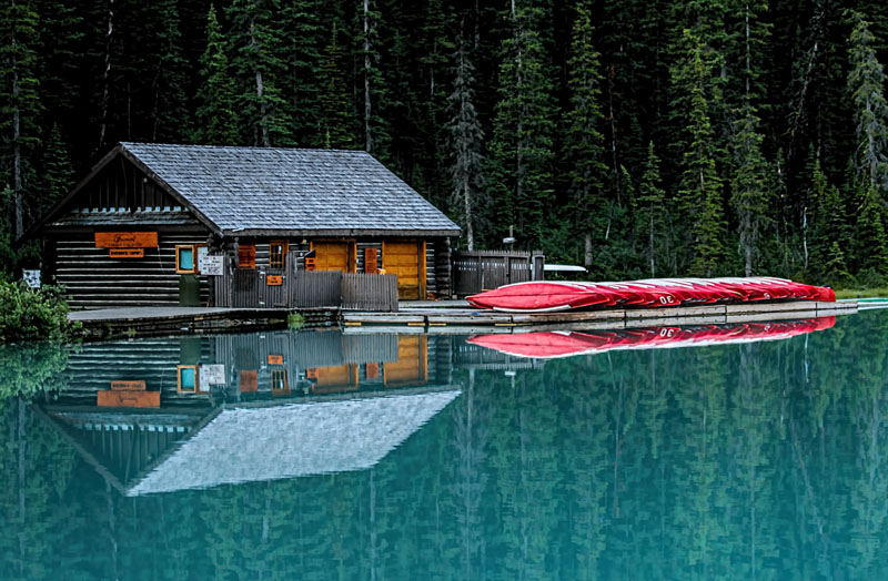 Canoe rental Lake Louise