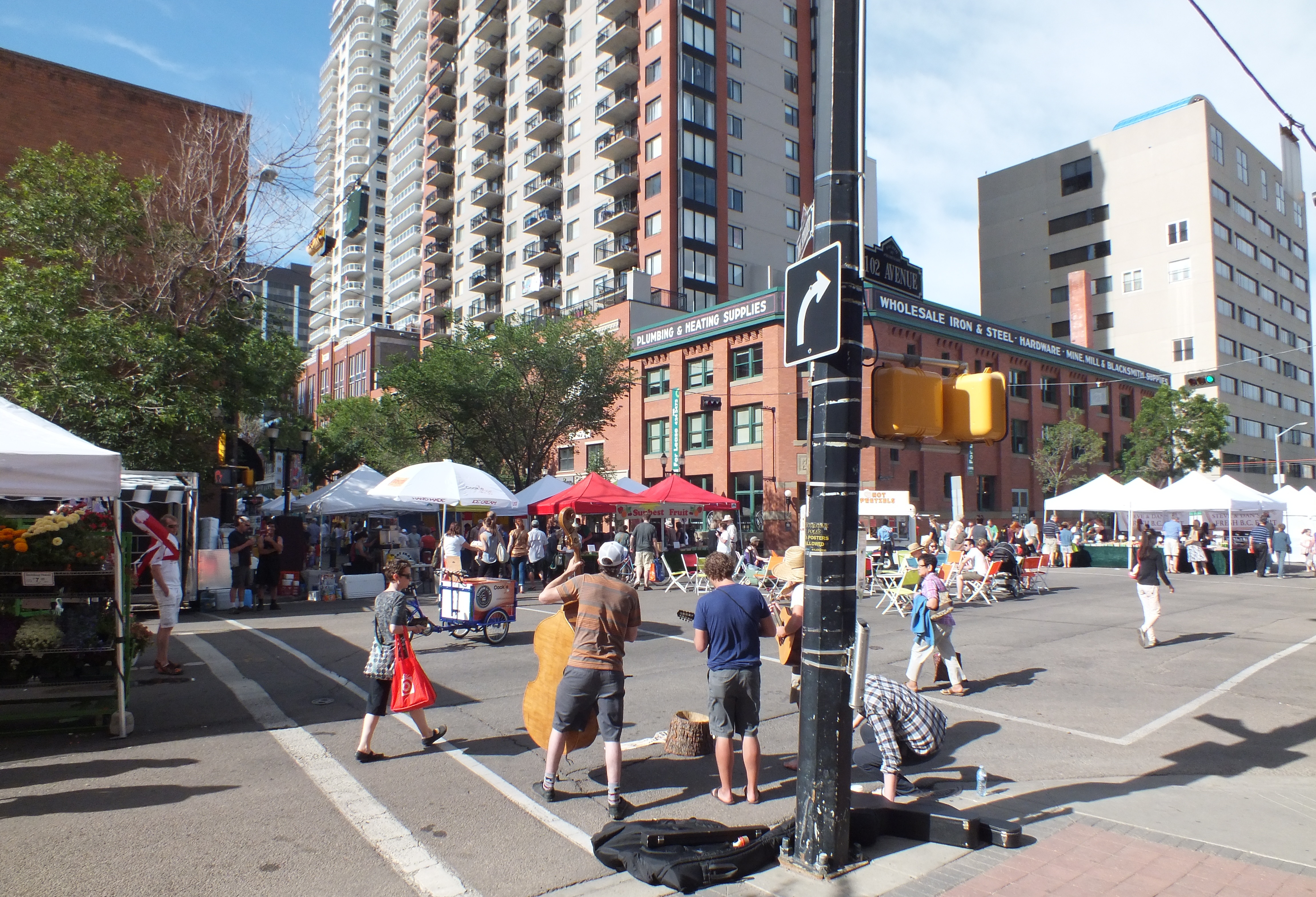 Saturday downtown Farmers market