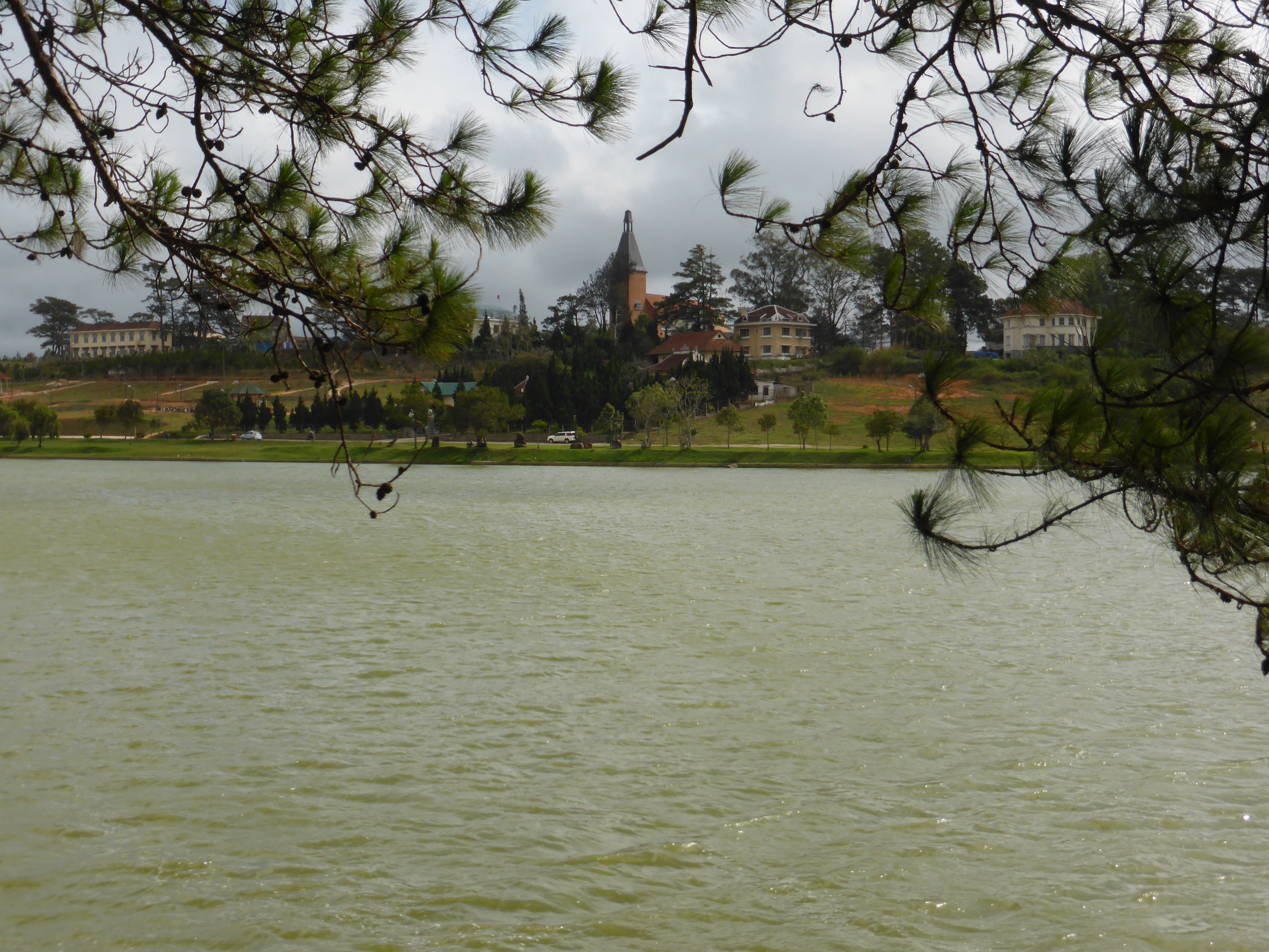 A view from Xuan Huong lake