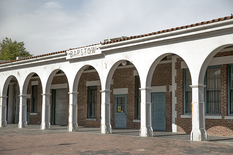 Barstow Depot arches