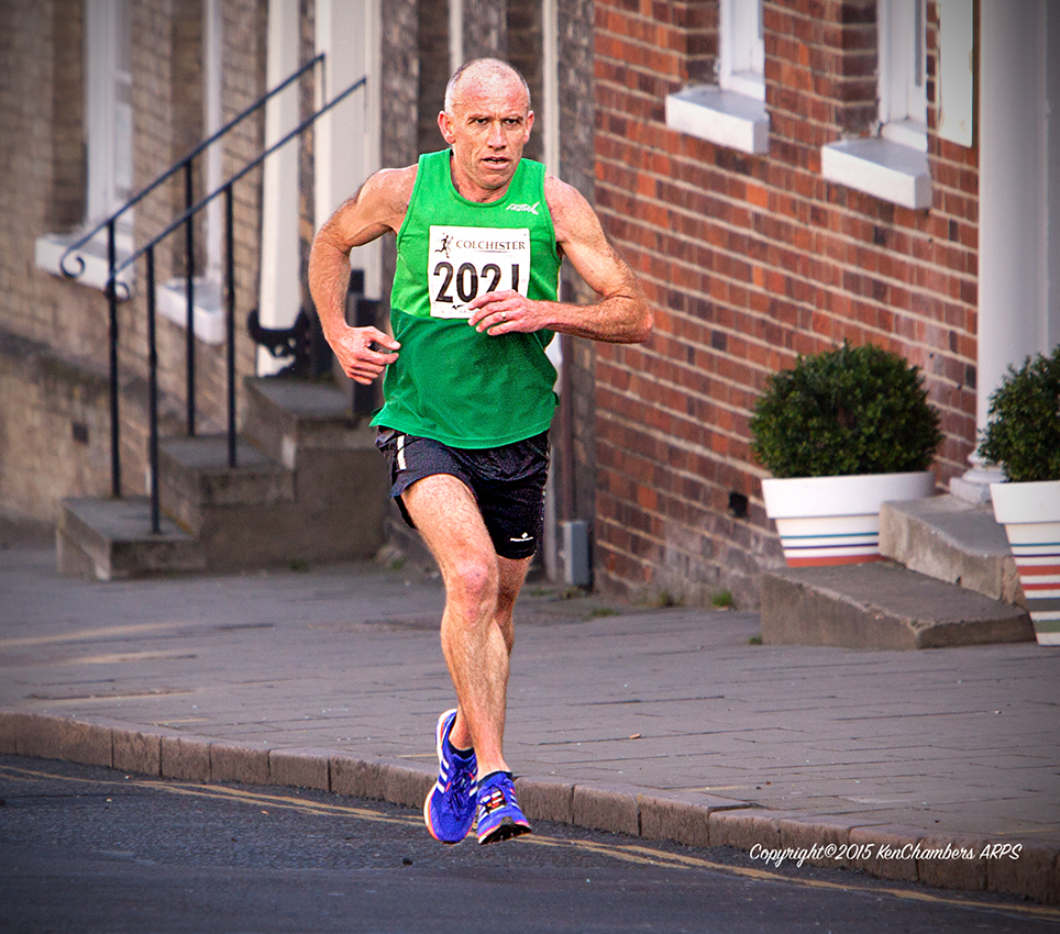 Leading all the way, Adrian Mussett,  No:2021,  won the event in 1.09.53 
