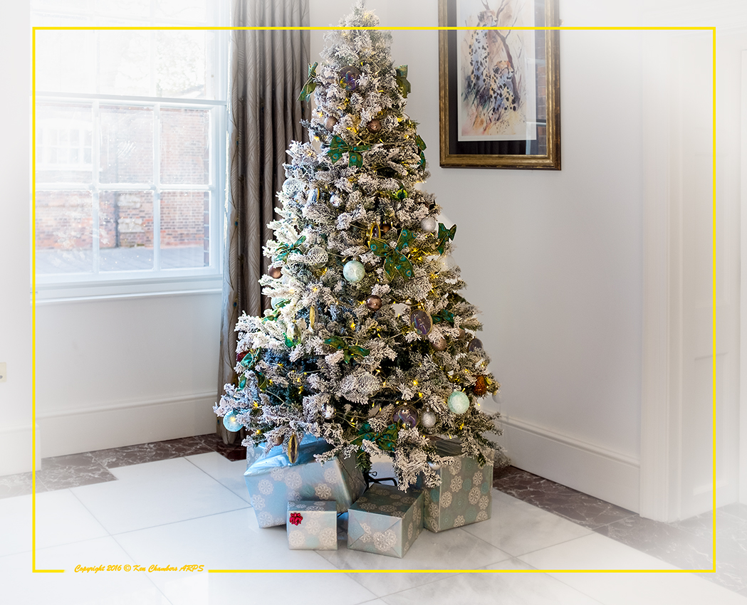 Christmas tree at Greyfriars Hotel 2016 