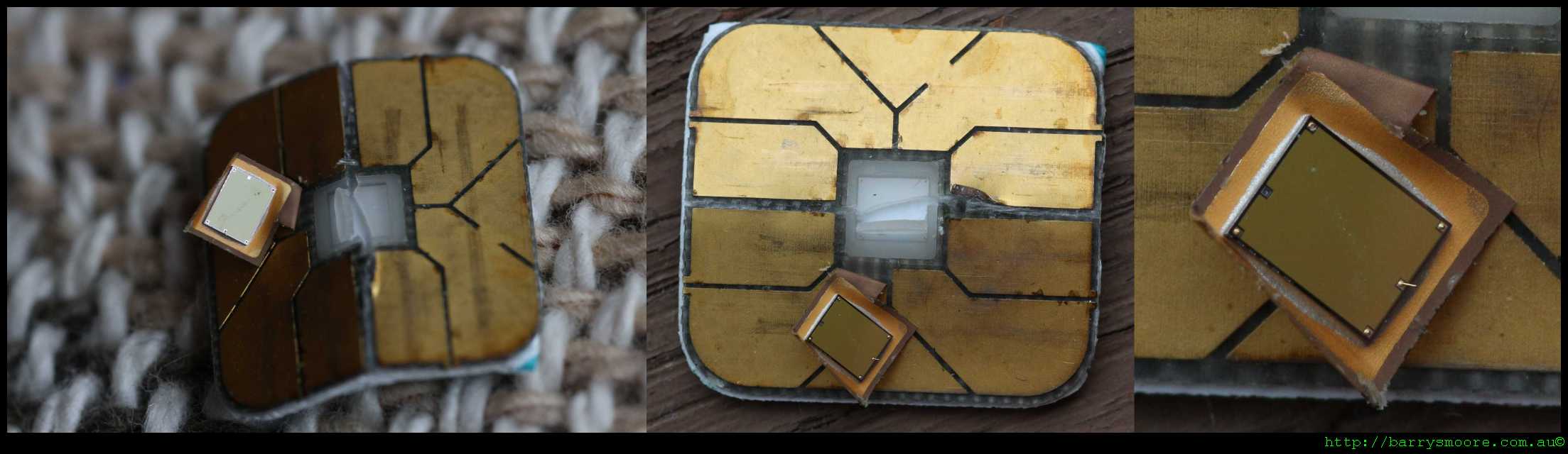 Credit Card Chip - destroyed absolutely!