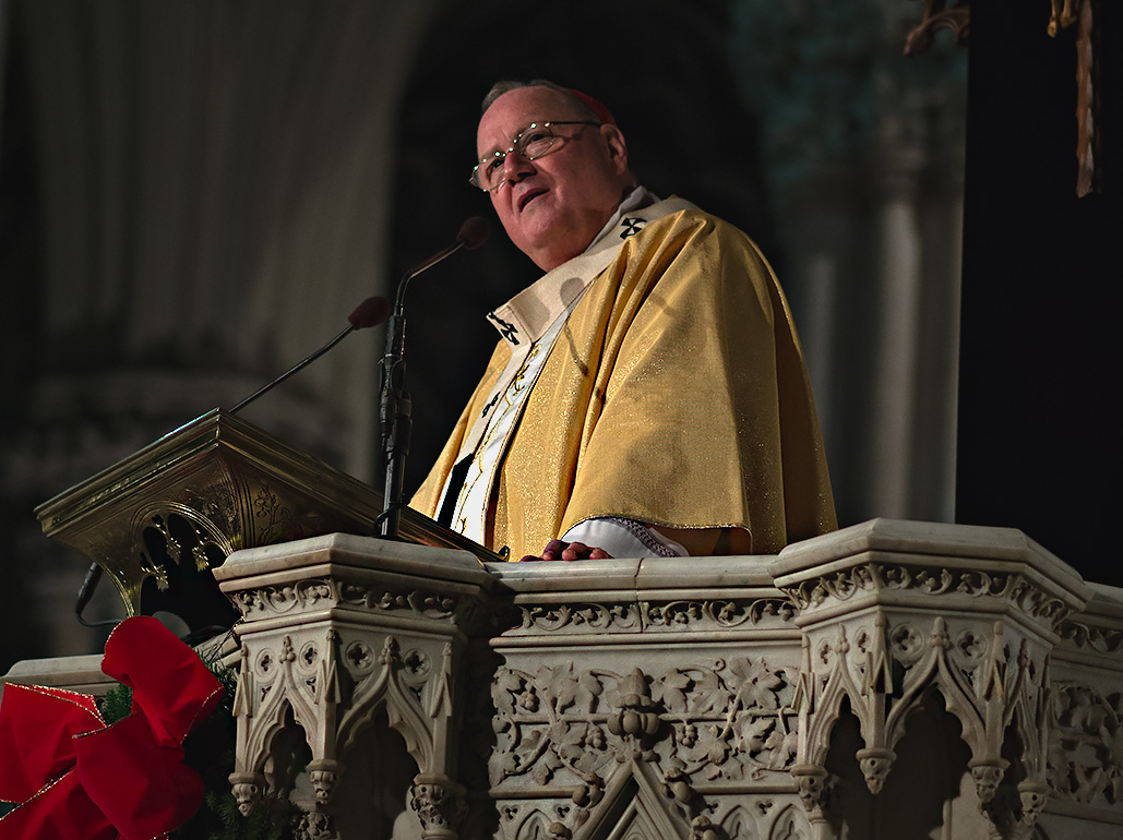 Cardinal Dolan - Midnight Mass 2013 - St. Patricks Cathedral