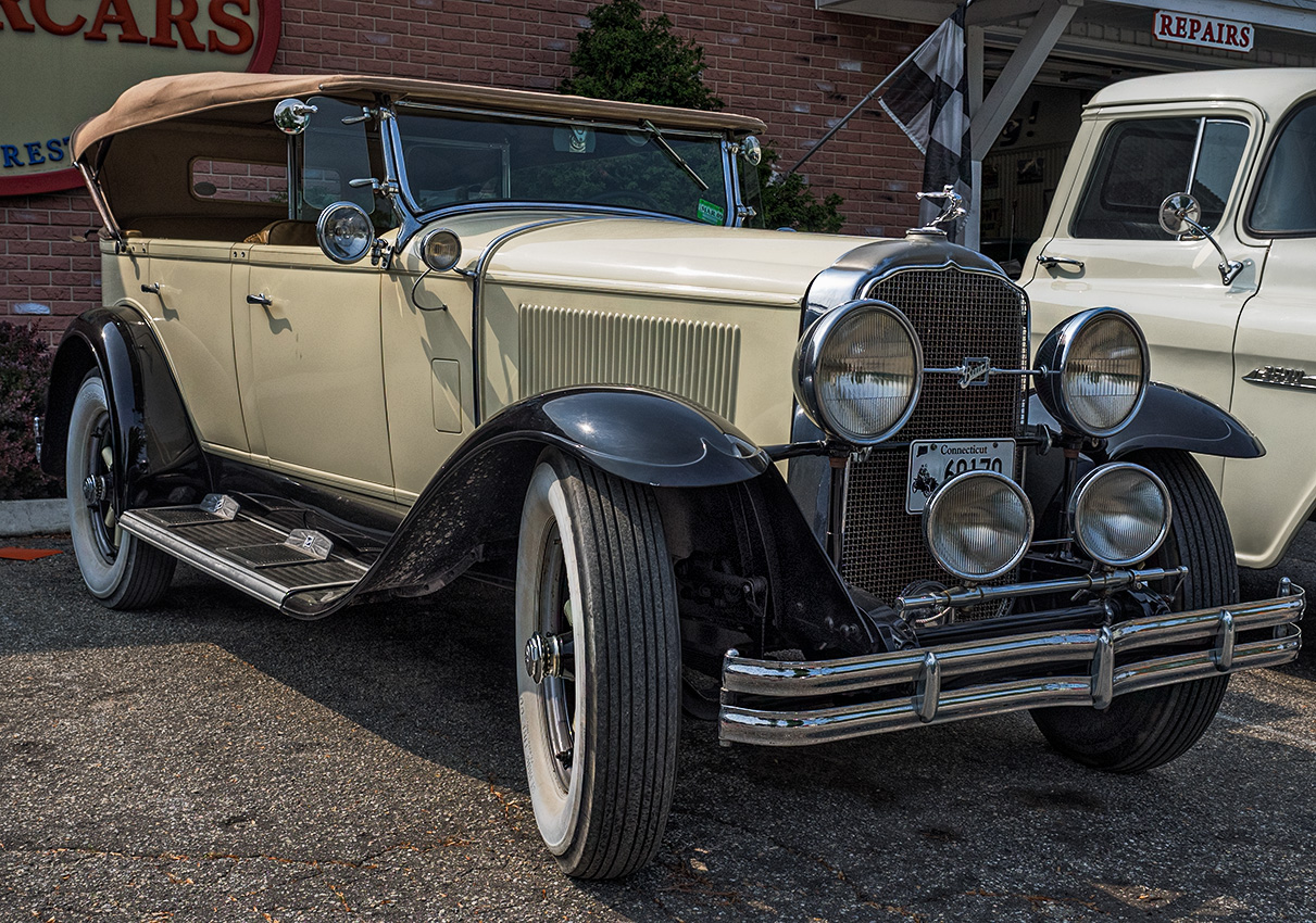 Buick Dual Cowl Phaeton Four Door - Interior photo below.