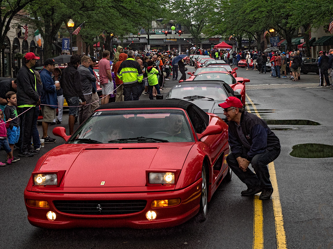 Parade of Kids -  Concorso Ferrari  & Friends (other Italian cars)