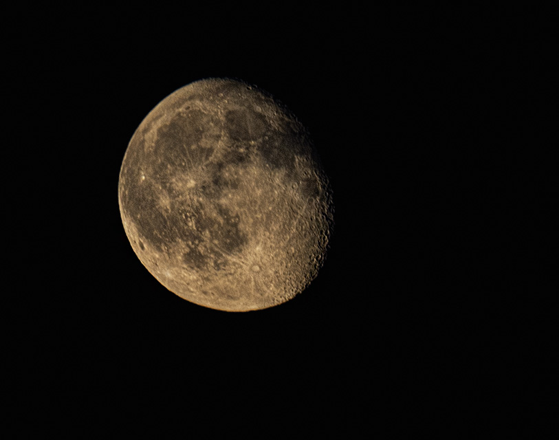 Waning Gibbous Moon -  89% full