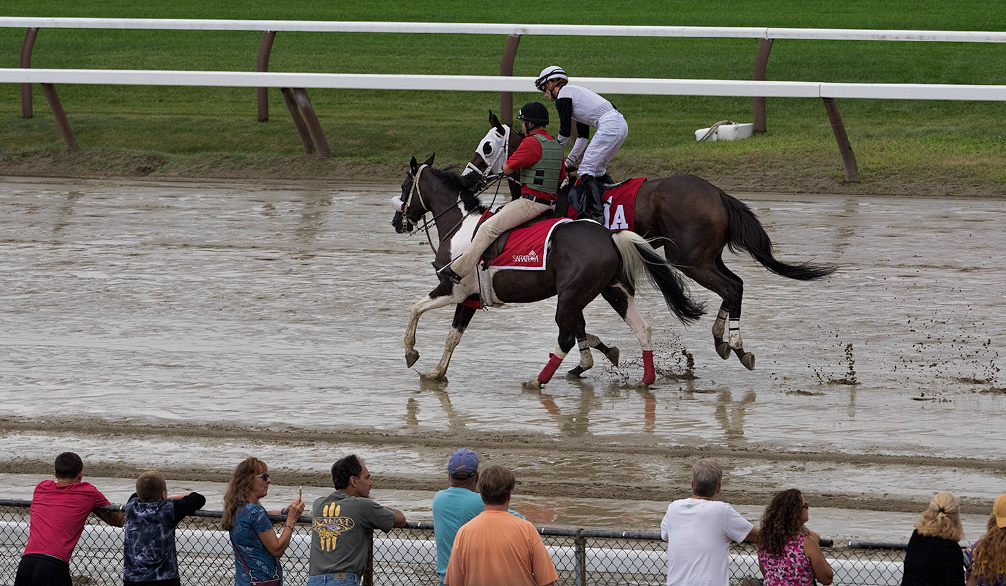 Before the next race.