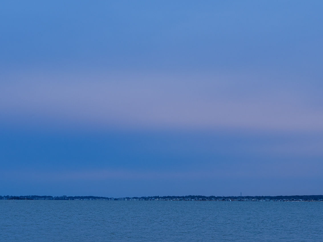 Harveys Beach during the blue hour