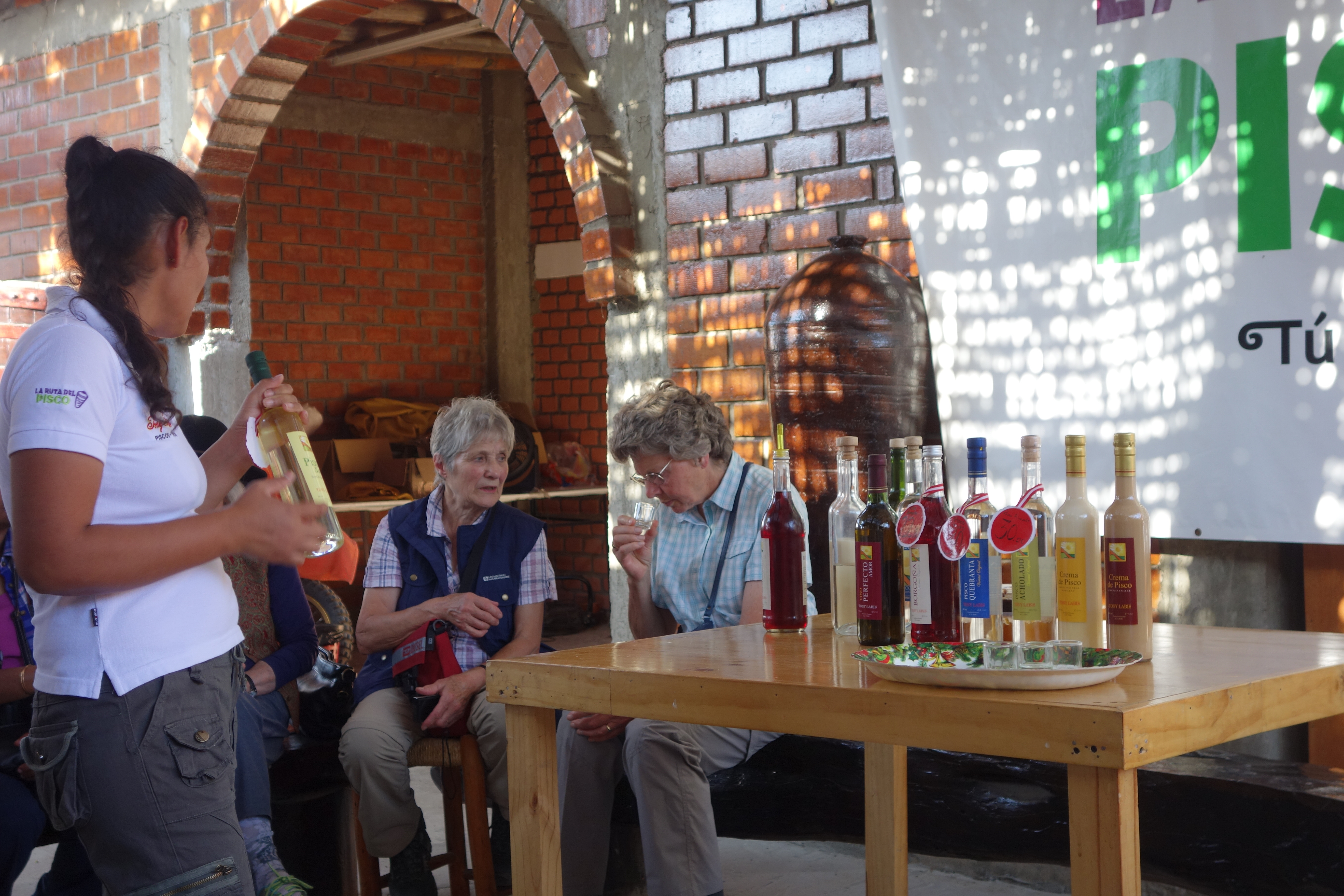 Pisco tasting