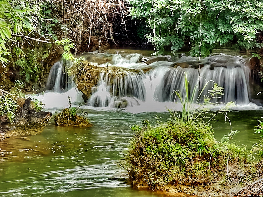 Mae Khamin Waterfall - Lowest Point