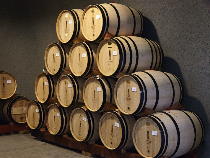 B Cellars cave