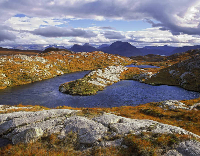 Mountain Lochan Diabaig