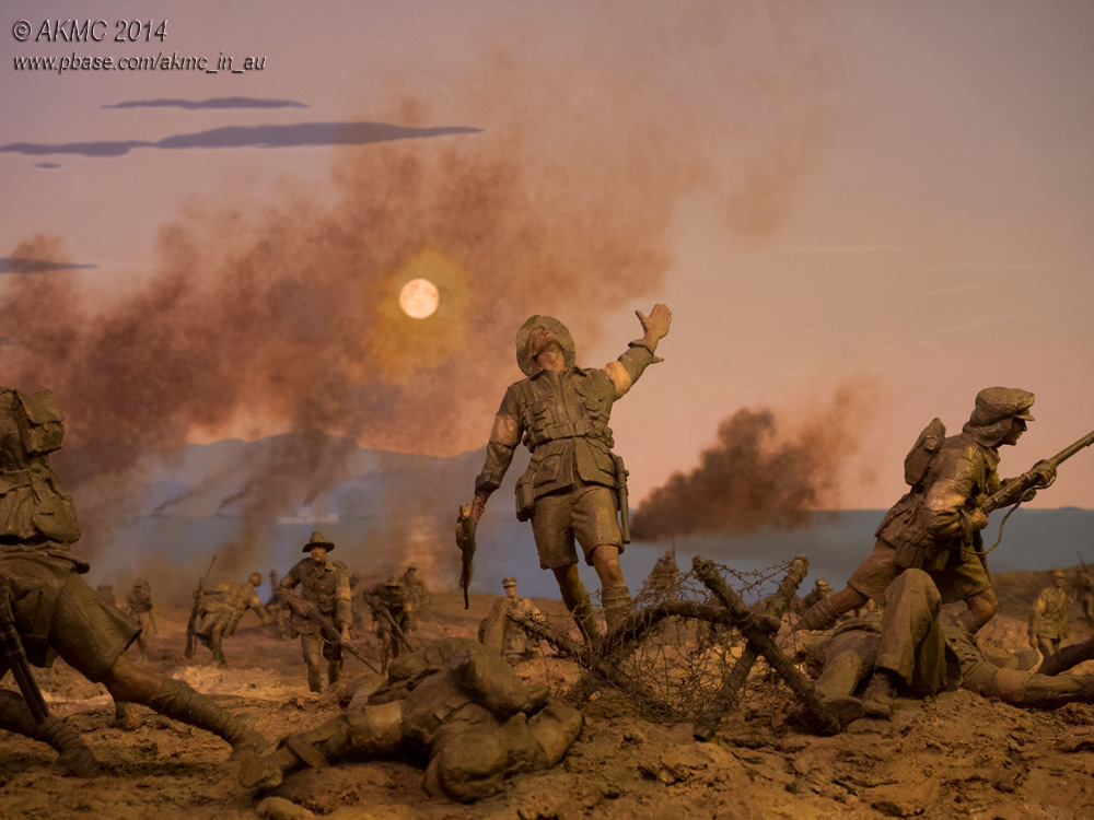 20141231_1671 Diorama: Lone Pine Gallipoli 1915 (I)