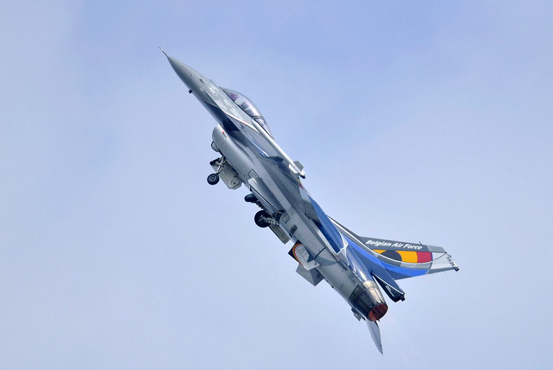 Belgische Demo F-16