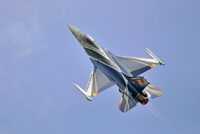 Belgische Demo F-16
