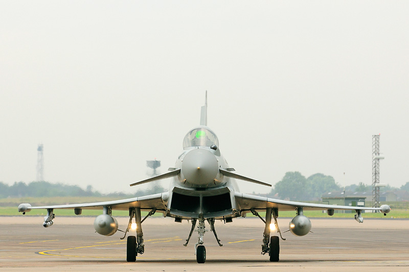 Engelse Eurofighter Typhoon