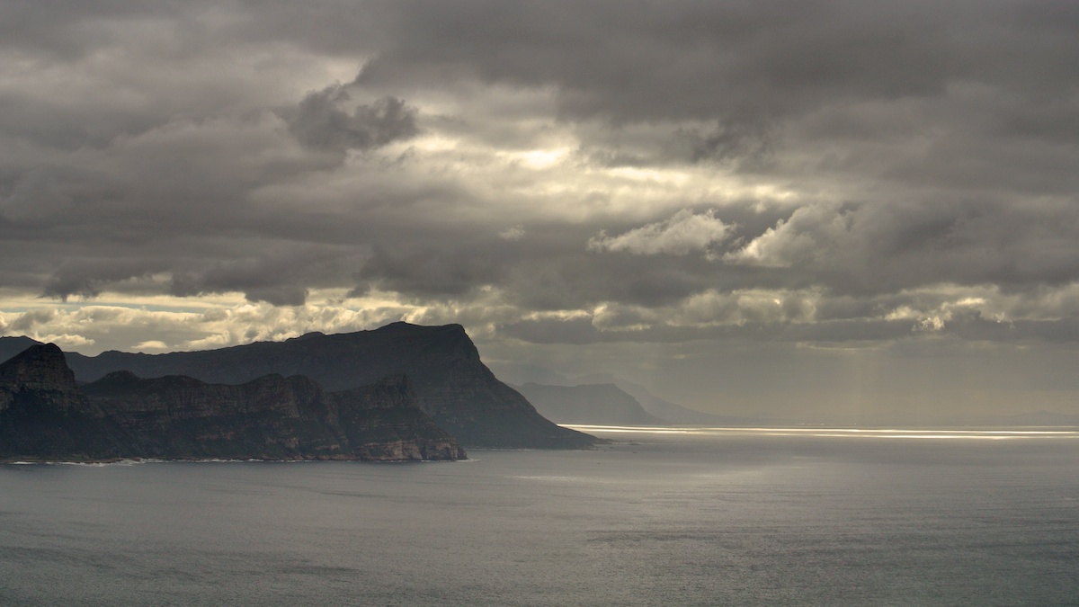 View From Cape Point Lighthouse to the North