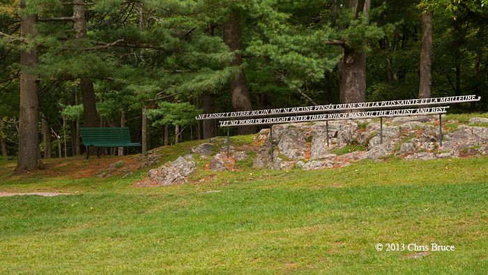 Abbey Ruins Quotation
