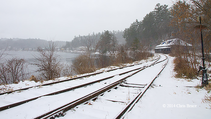 Snowy Day by the Tracks II