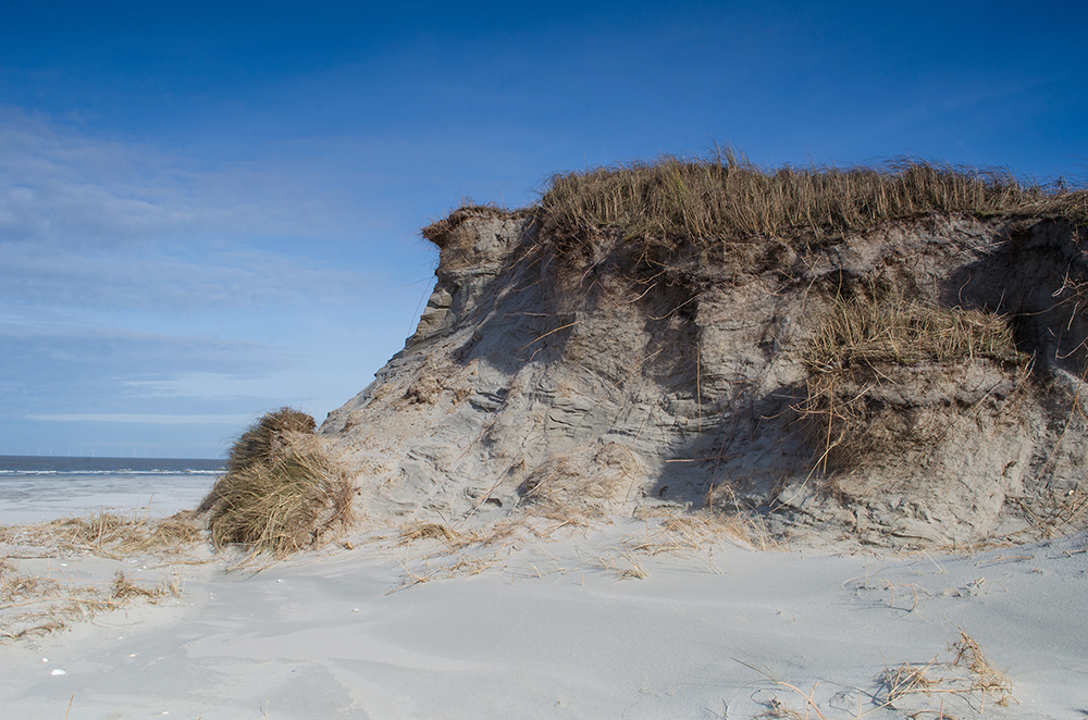 Rottumerplaat Duin afslag NW strand