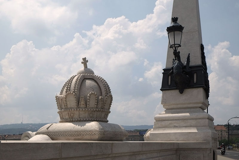 Sculpture on the bridge