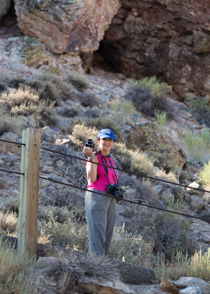 Donna at Hot Creek