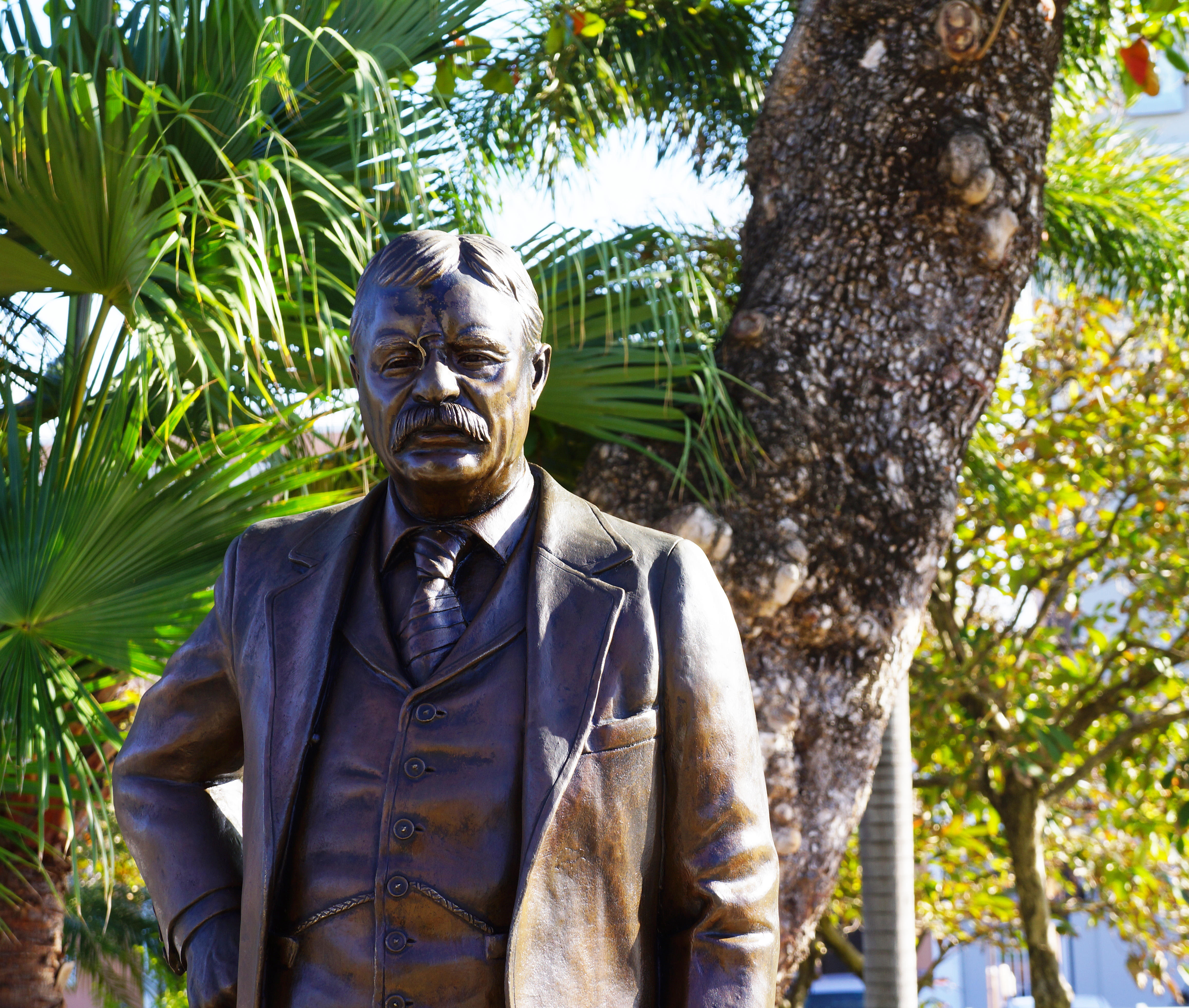 President T Roosevelt visits PR