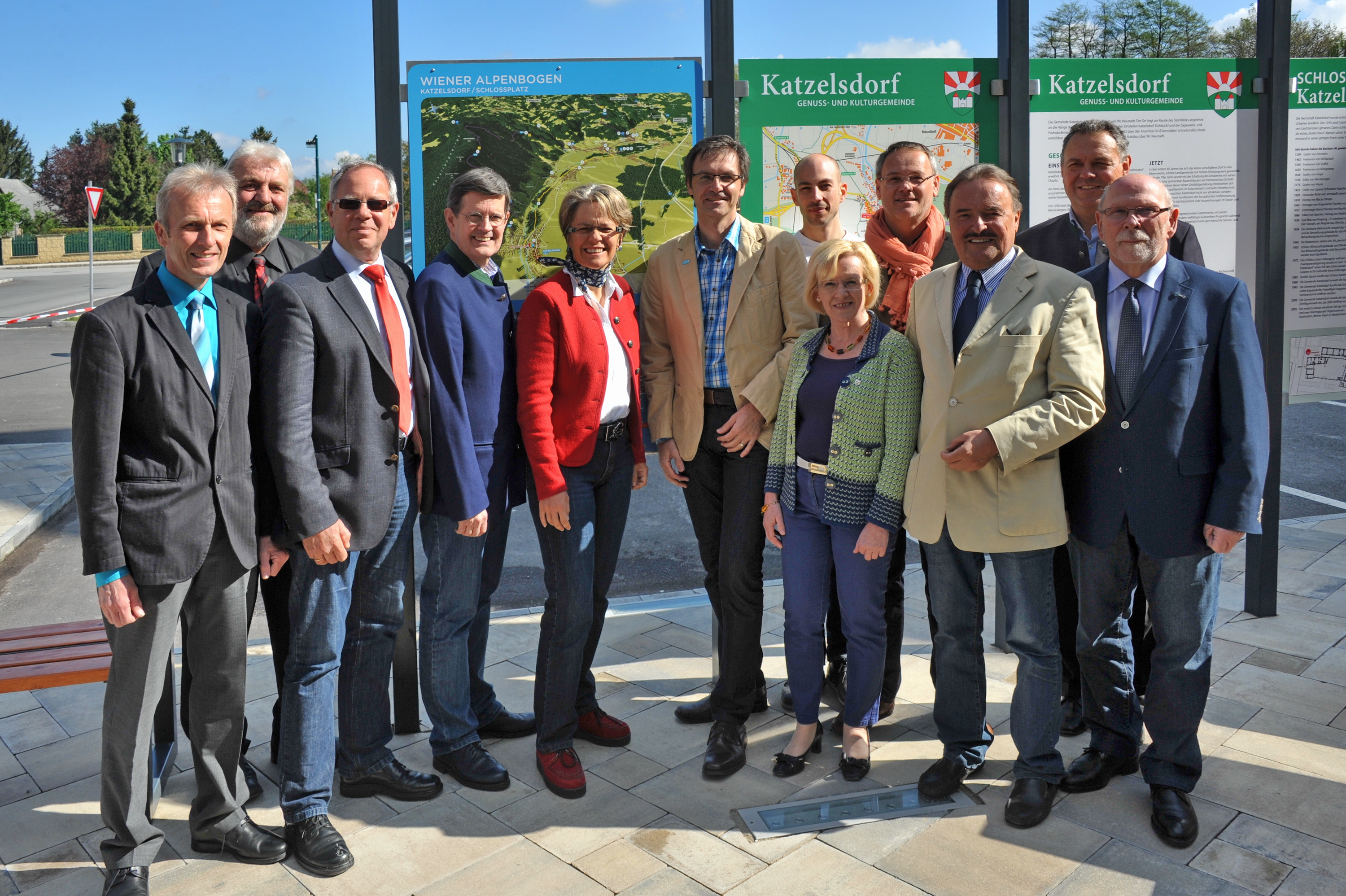 PRESSE: Wanderstartplatz feierlich erffnet