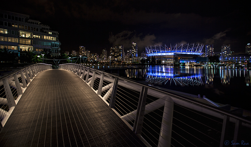 Canoe Bridge, BC Place, False Creek