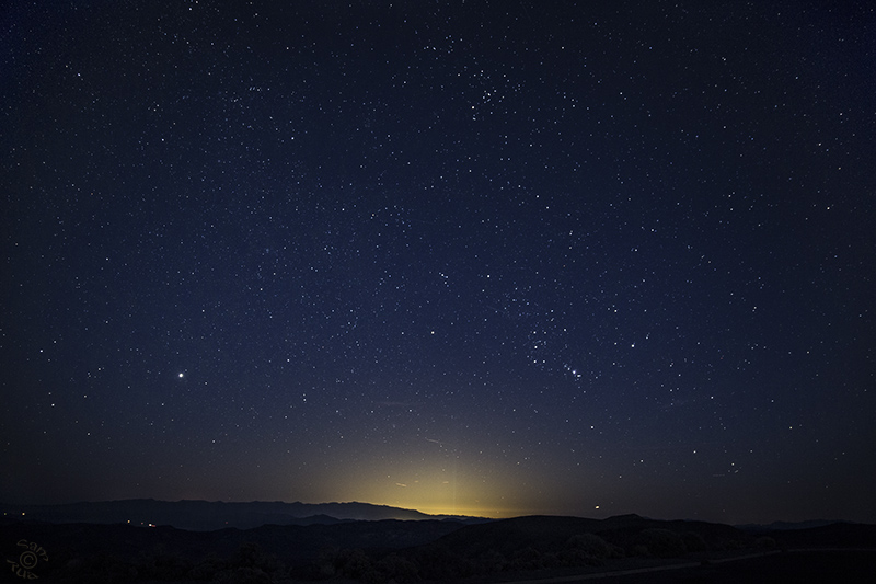Dantes View Starry Sky