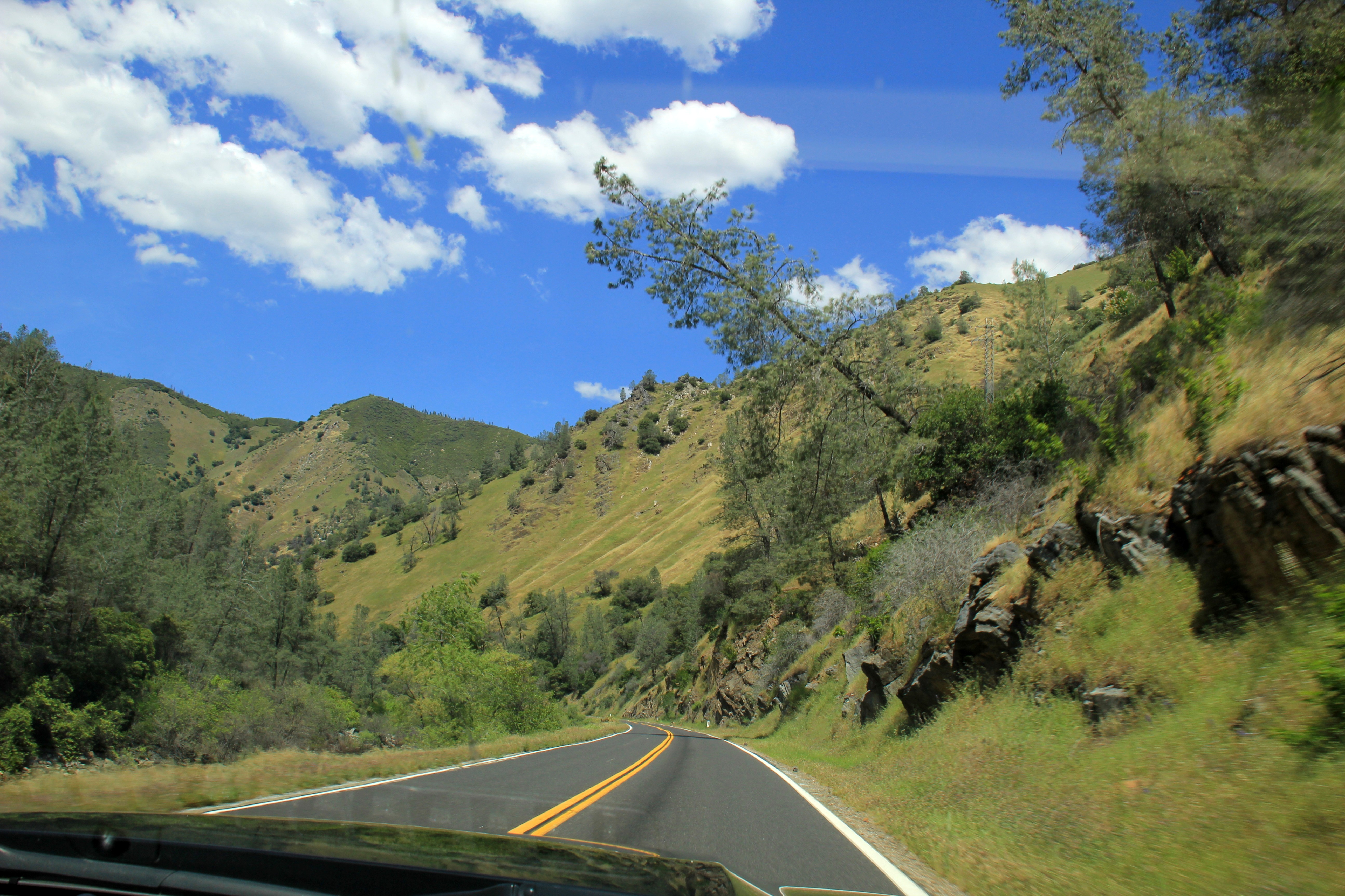 En route pour le Yosemite Park!
