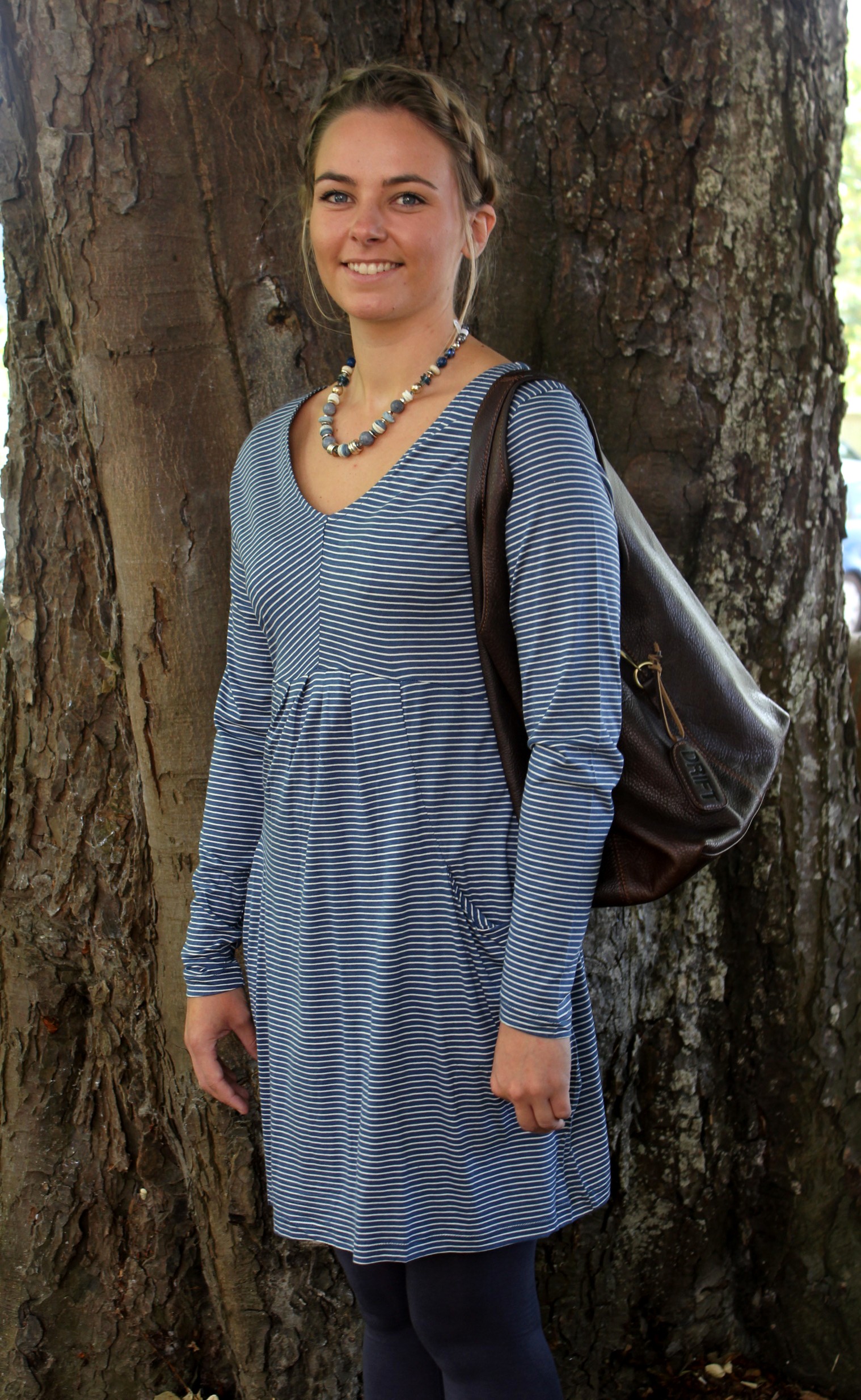 Braintree tunic and Drift handbag