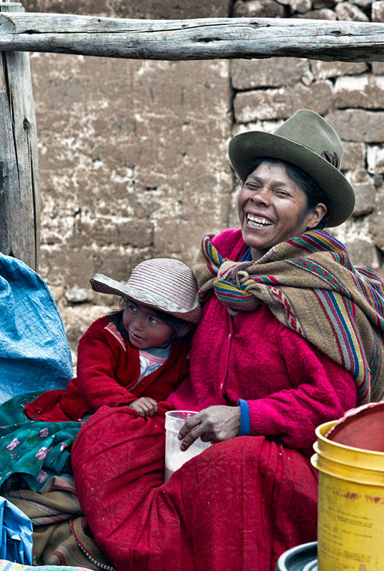 Drinking Chicha at the Market