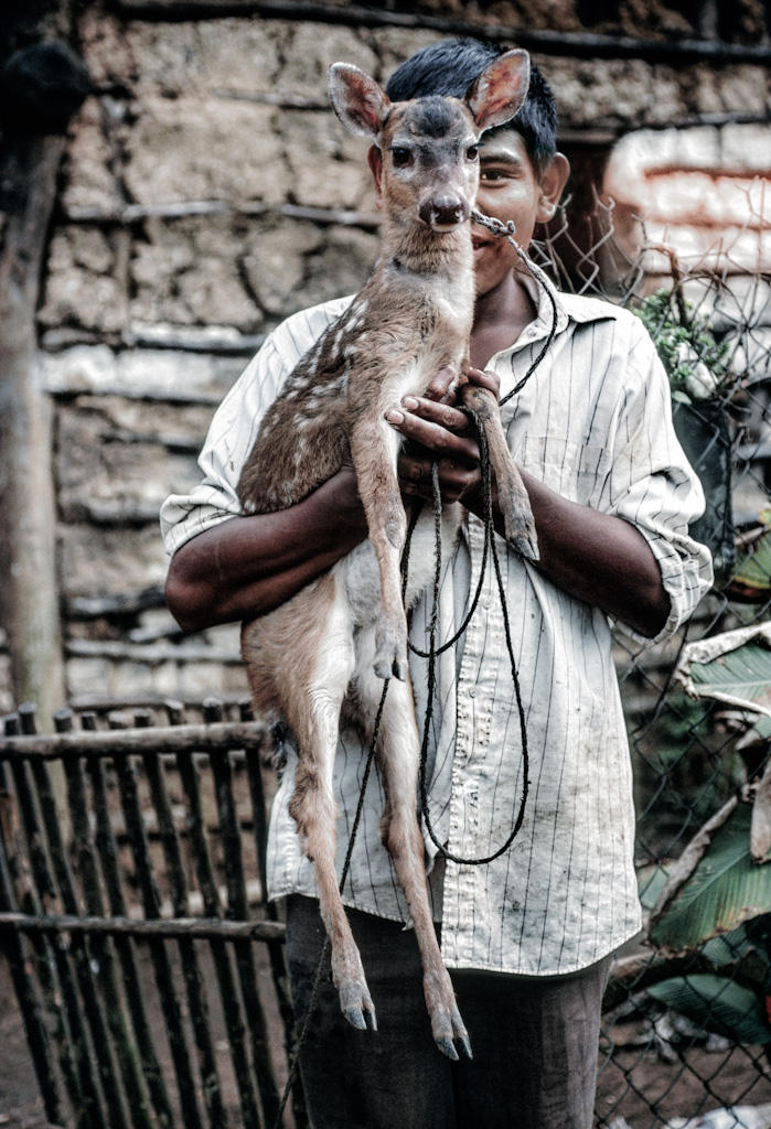 Juaquin Boscas and His Pet Deer