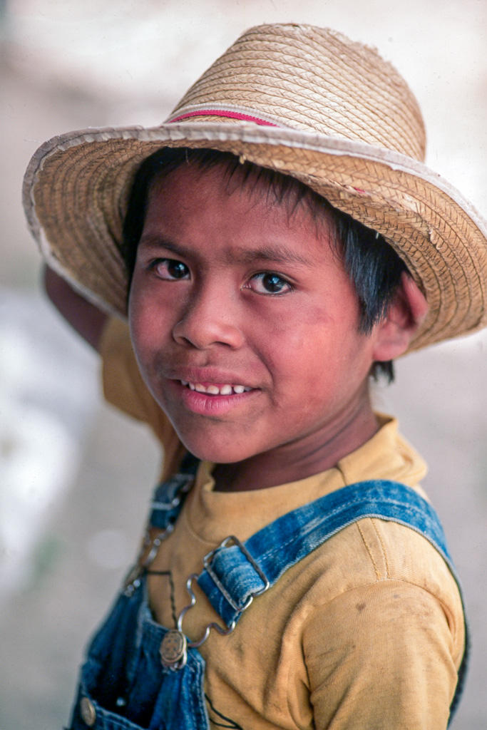 Boy in Straw Hat