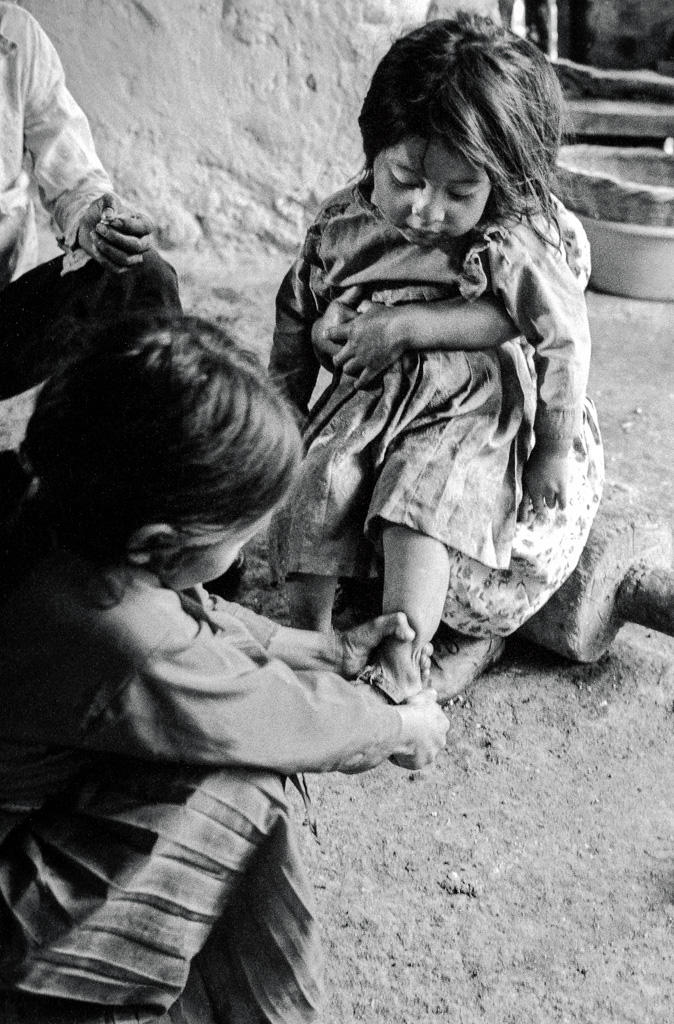 Helping with Shoes