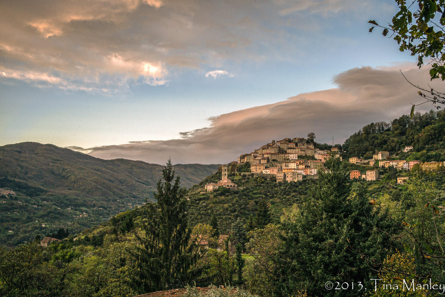 Hill Town in the Switzerland of Pecia