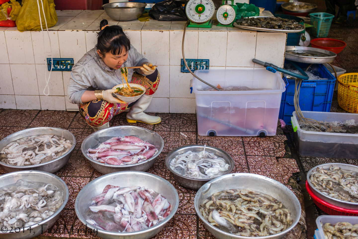 Breakfast at the Fish Market