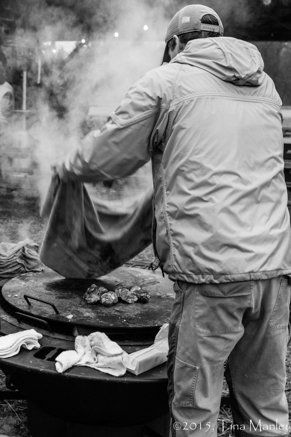 Steaming the Oysters, III