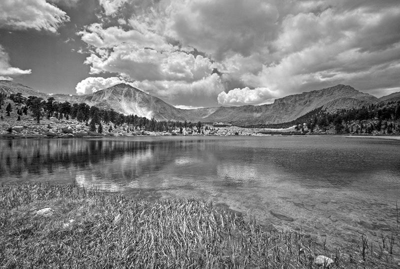 Muir Lake, B&W