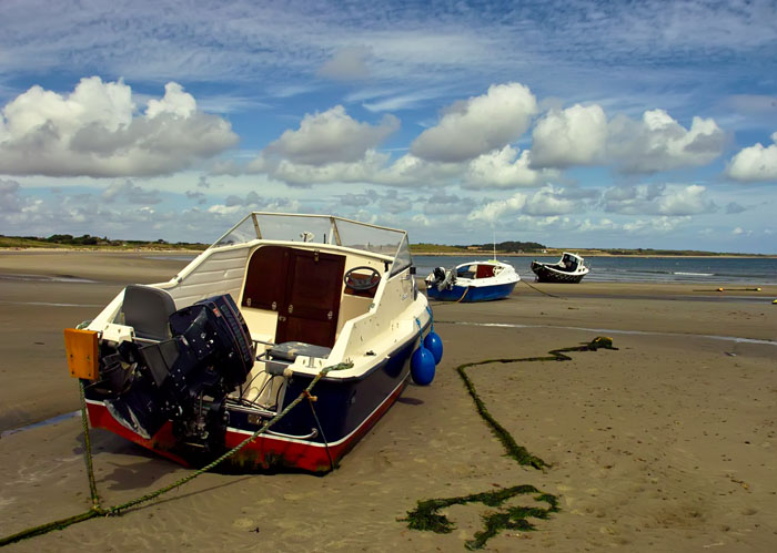 boats and clouds 