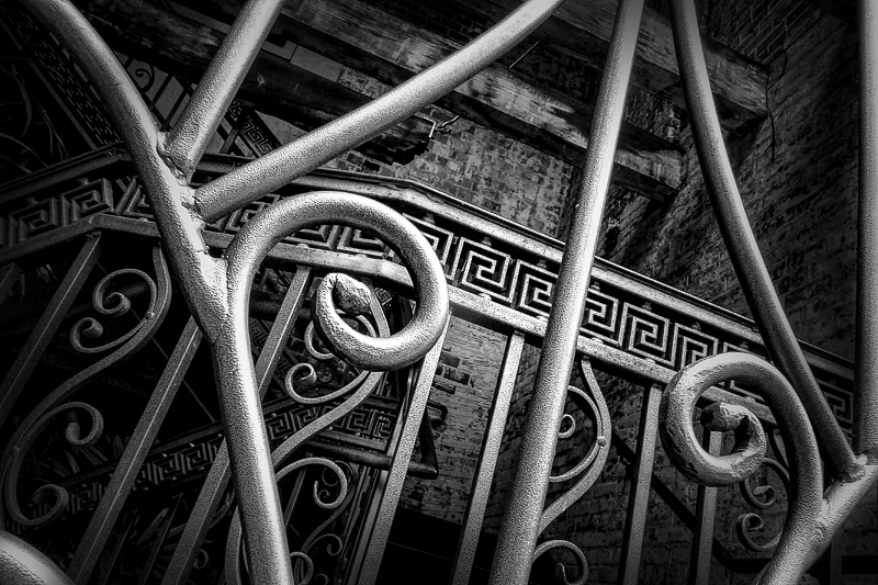 Railing and Brick