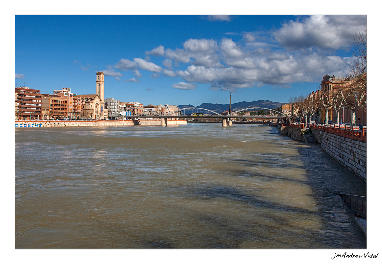 Riu Ebre. Tortosa.