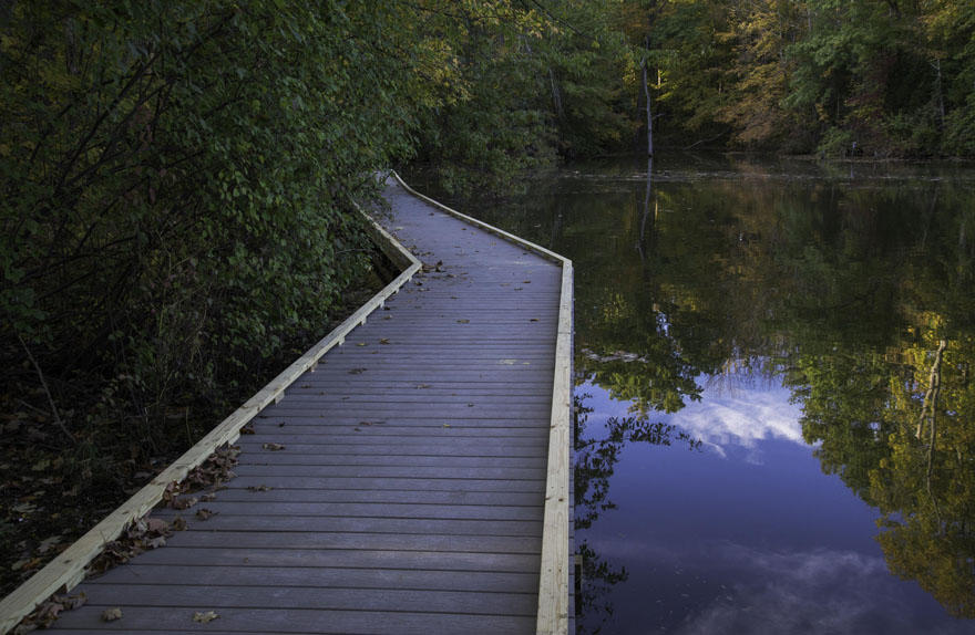 New View - Powel Crosley Lake Walkway