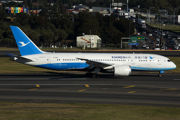 XIAMEN AIR BOEING 787 8 SYD RF 5K5A9875.jpg