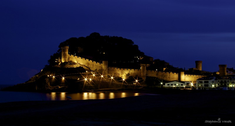 Tossa at Night