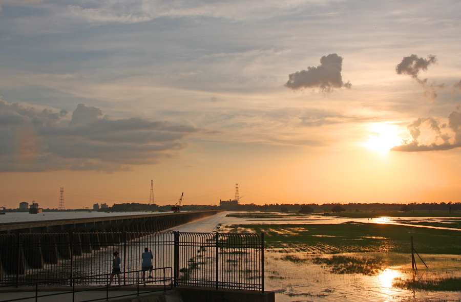 Unusual River Rise for the Month of July   2015