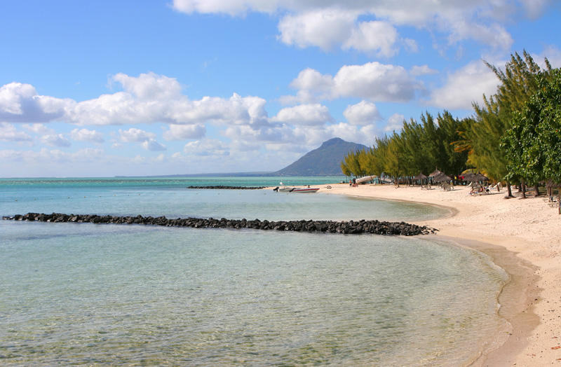 Mauritius - Nice Beach, near the Morne Brabant