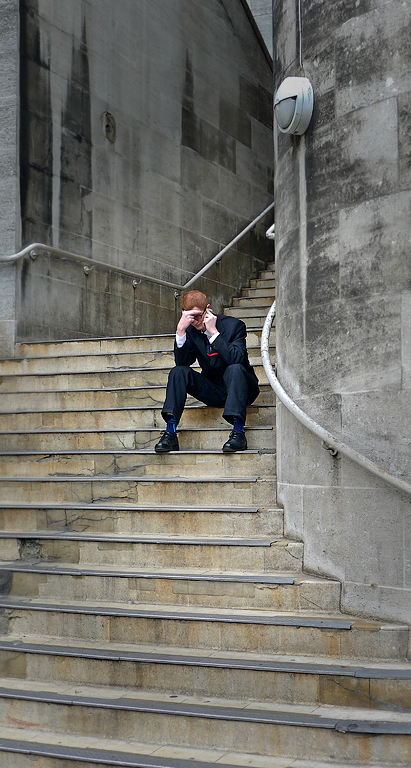 In a world of his own